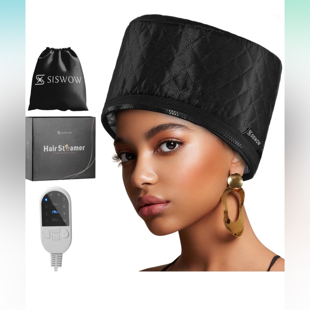Sis wow hair steamer thermal heat cap
